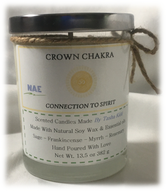 Crown Chakra: Large 13.5 oz Soy Candle