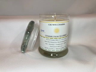 Crown Chakra: Small 8 oz Scented Soy Candle