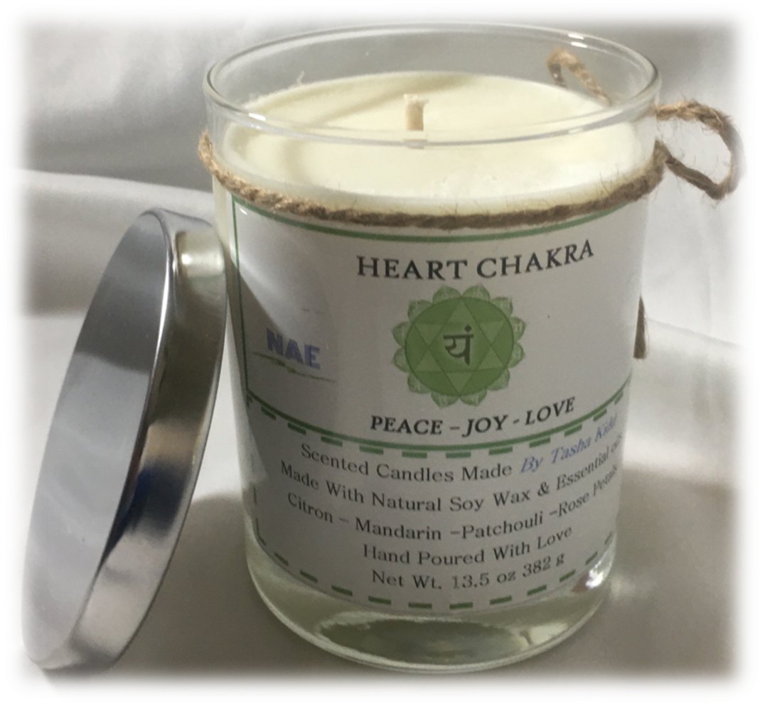 Heart Chakra Large 13.5 oz Soy Candle