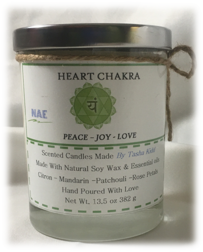 Heart Chakra Large 13.5 oz Soy Candle