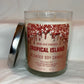 Tropical Island: Large  13. 5 oz Scented Soy Candle