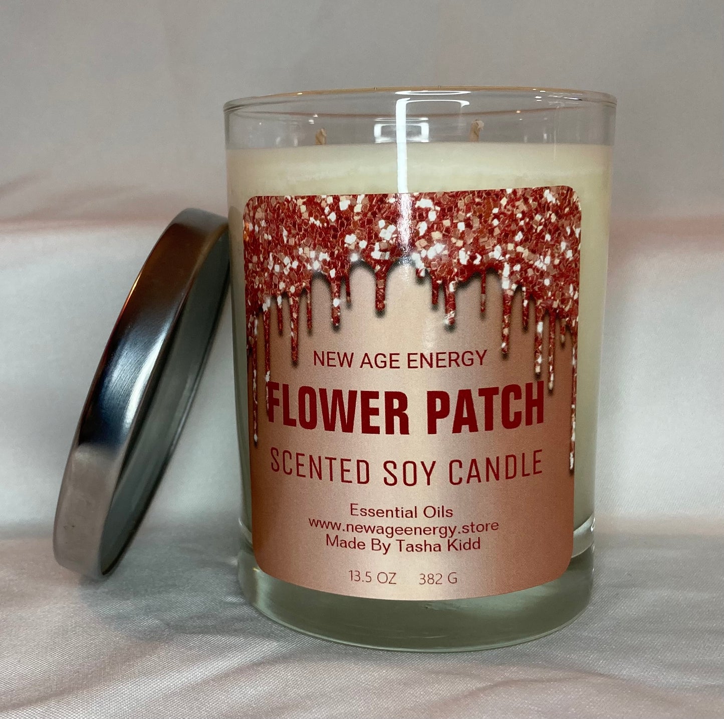 Flower Patch: Large 13.5 oz Scented Soy Candle