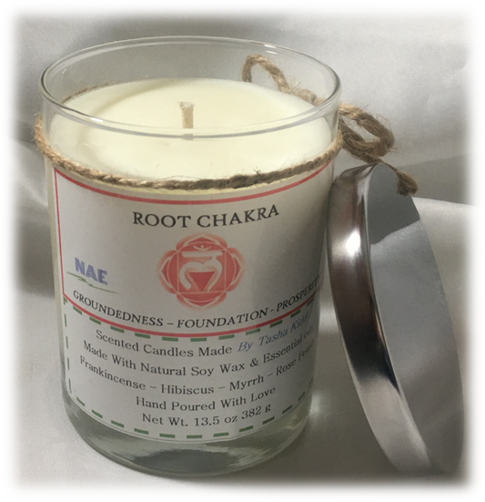 Root Chakra: Large 13.5 oz Soy Candle