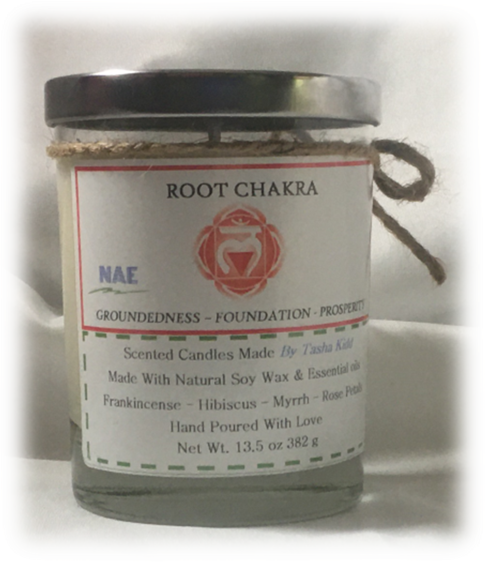 Root Chakra: Large 13.5 oz Soy Candle