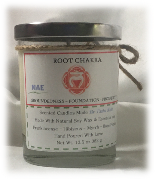 Root Chakra: Large 13.5 oz Soy Candle