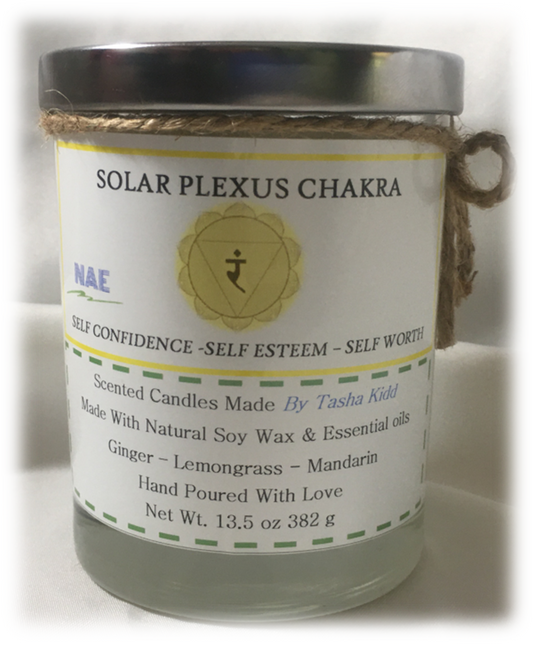 Solar Plexus: Large 13.5 oz Soy Candle