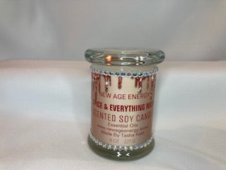 Spice & Everything Nice: Small 8 oz Scented Soy Candle