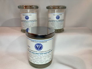 Throat Chakra: Large 13.5 oz Soy Candle