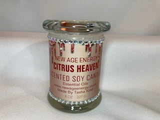 Citrus Heaven: Large 13.5 oz Scented Soy Candle