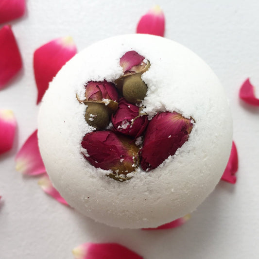 Rose Flower Bath Bomb